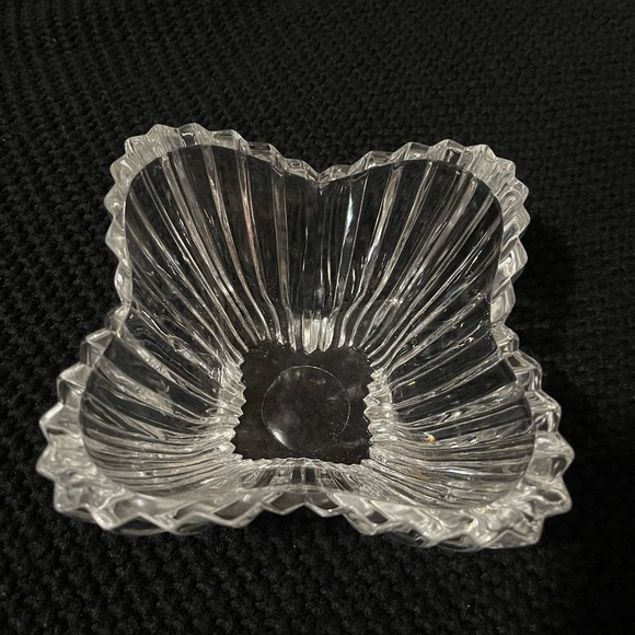 Mikasa vintage collectible Lydia tulip Crystal bowl - Picture 3 of 4